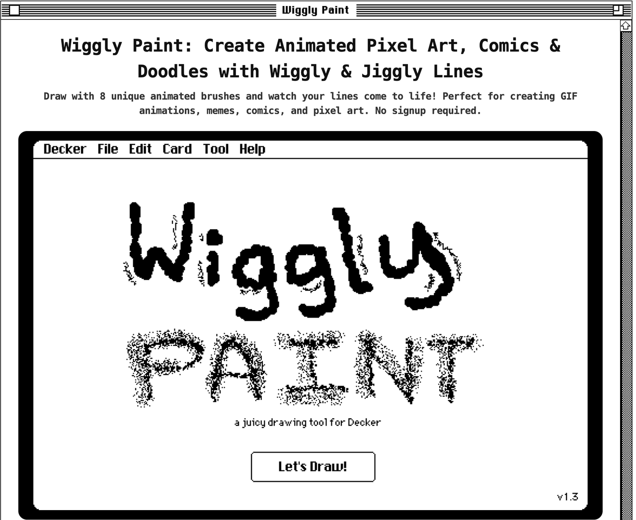 WigglyPaint logo