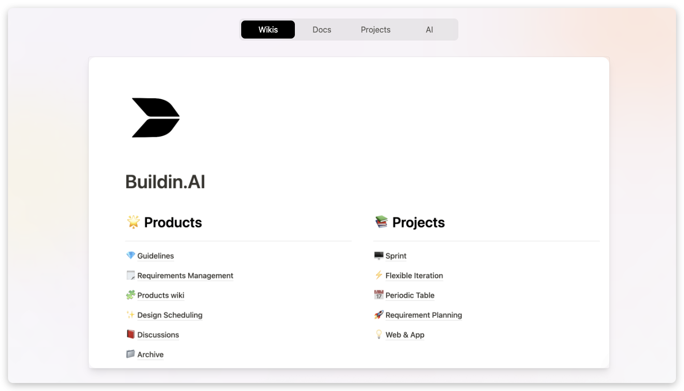 Buildin logo
