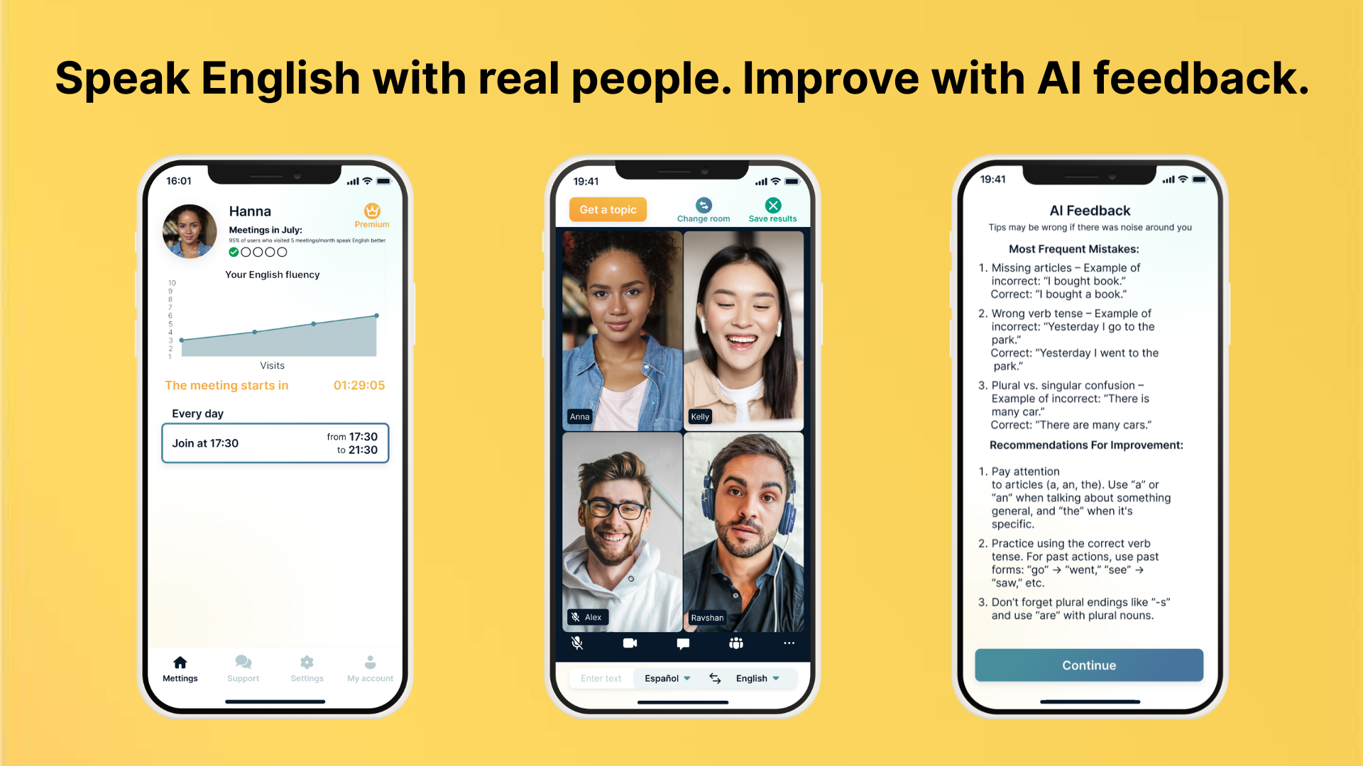 Govar – AI English speaking club - Product Image