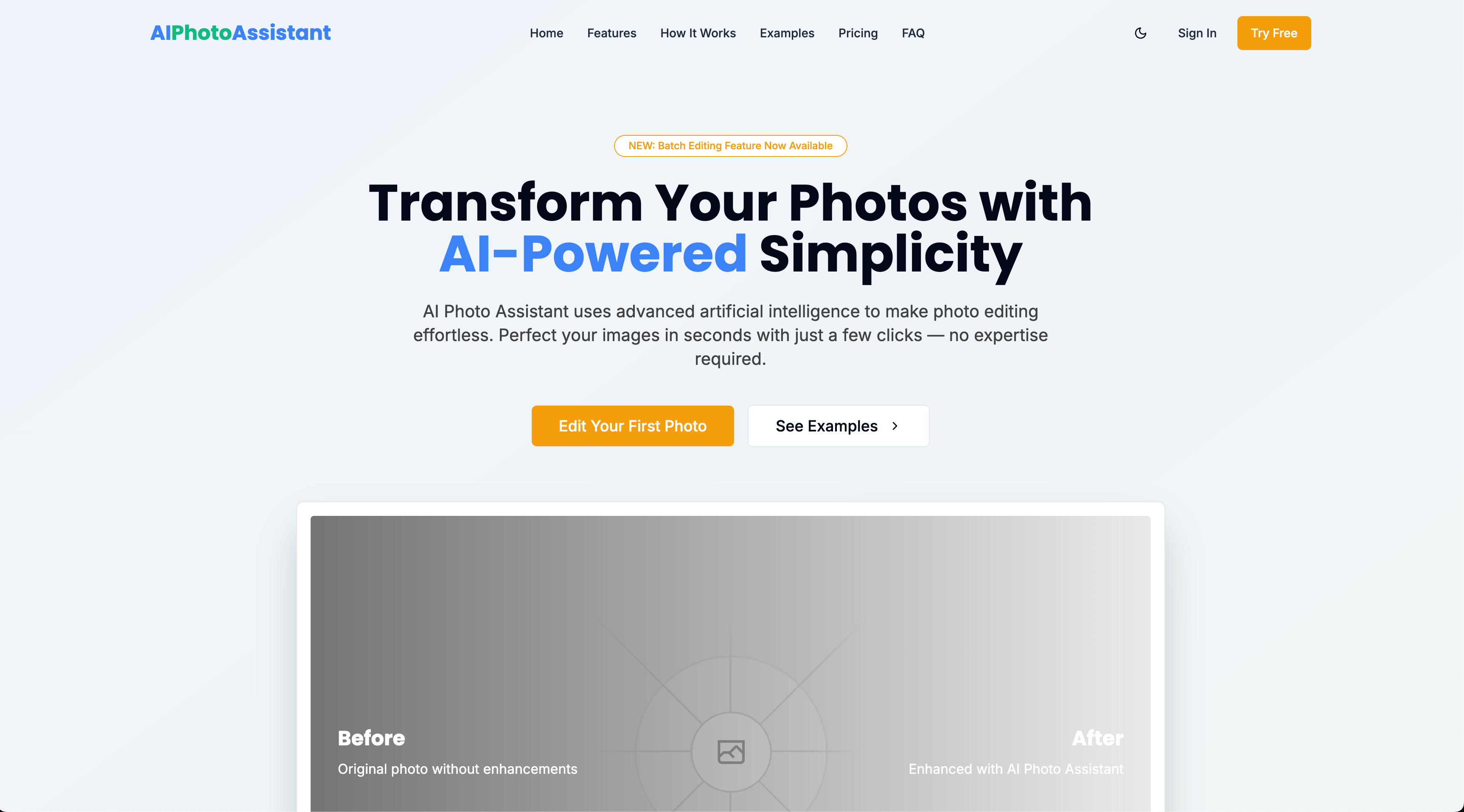 AI Photo Assistant logo