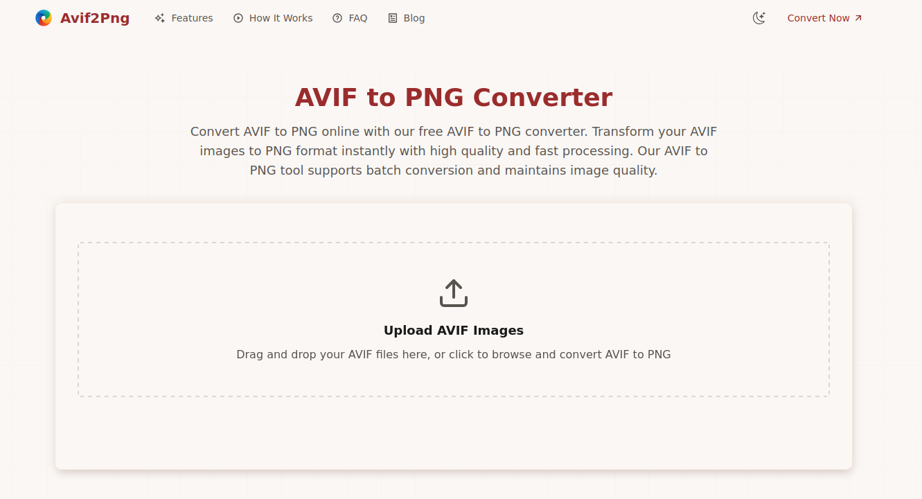 Avif2Png logo