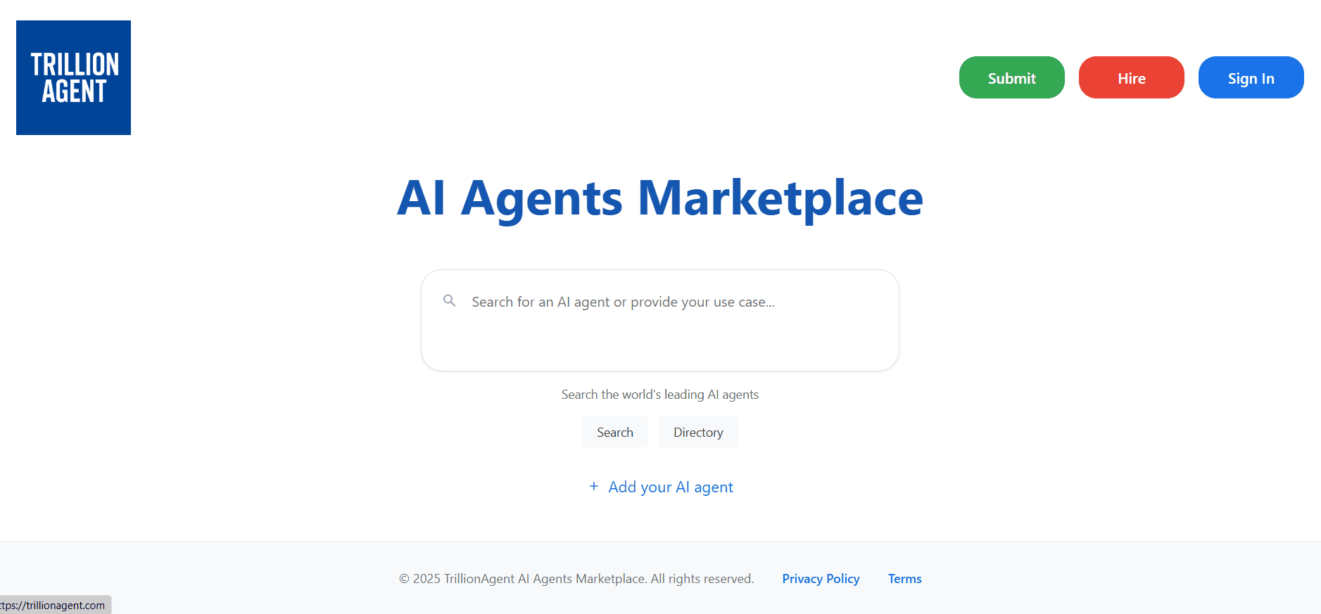 AI Agents Marketplace logo