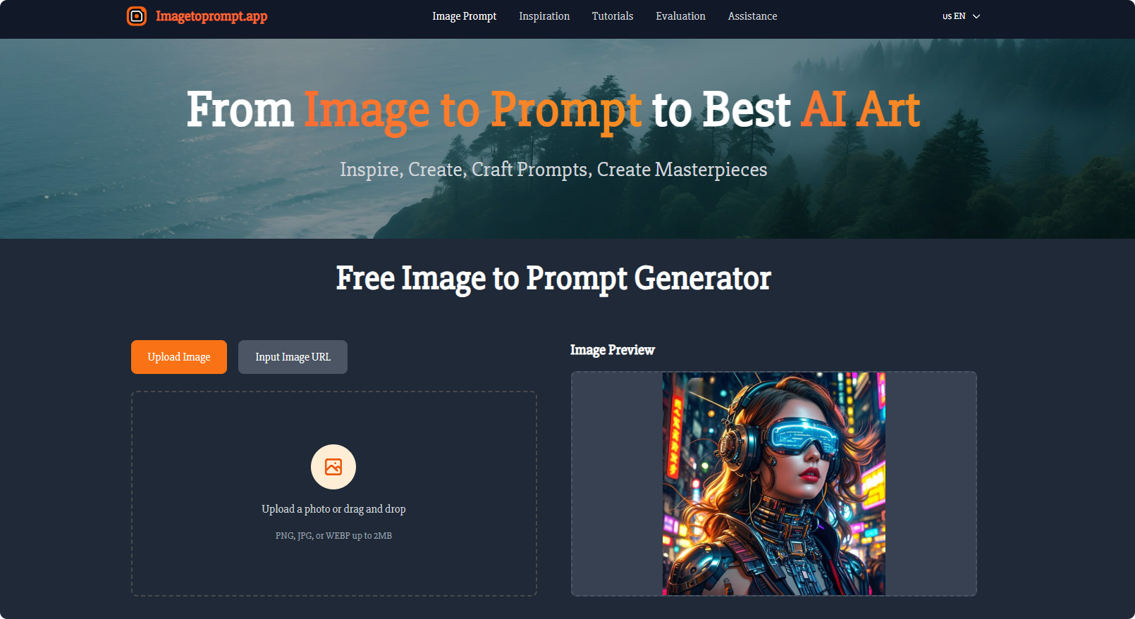 Image to Prompt Generator logo