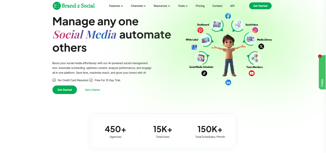 Brand2Social logo