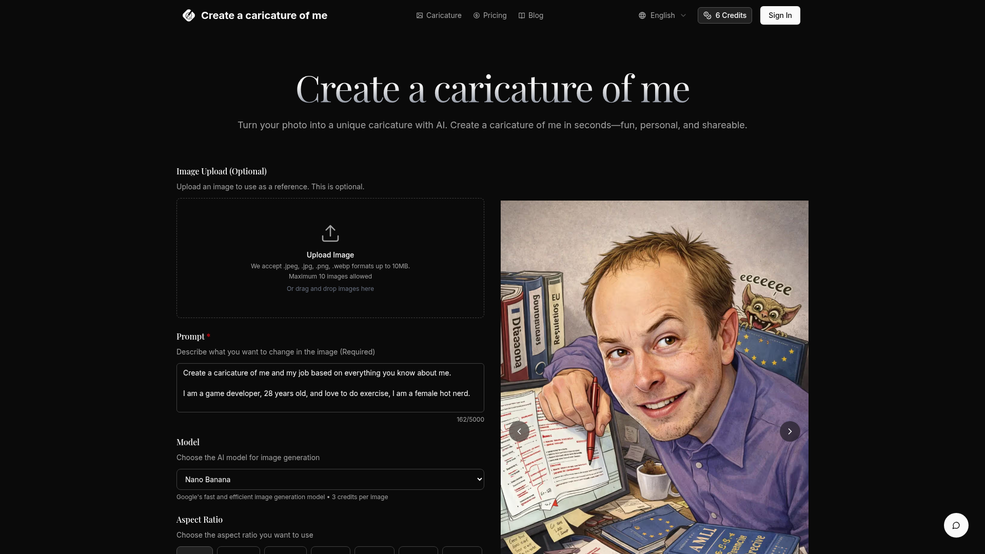 CaricatureMe logo
