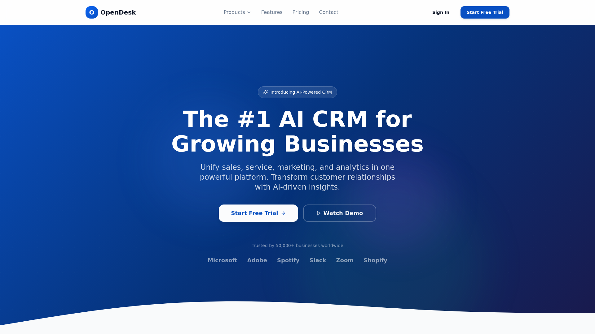 Open Desk Salesforce Technologies logo