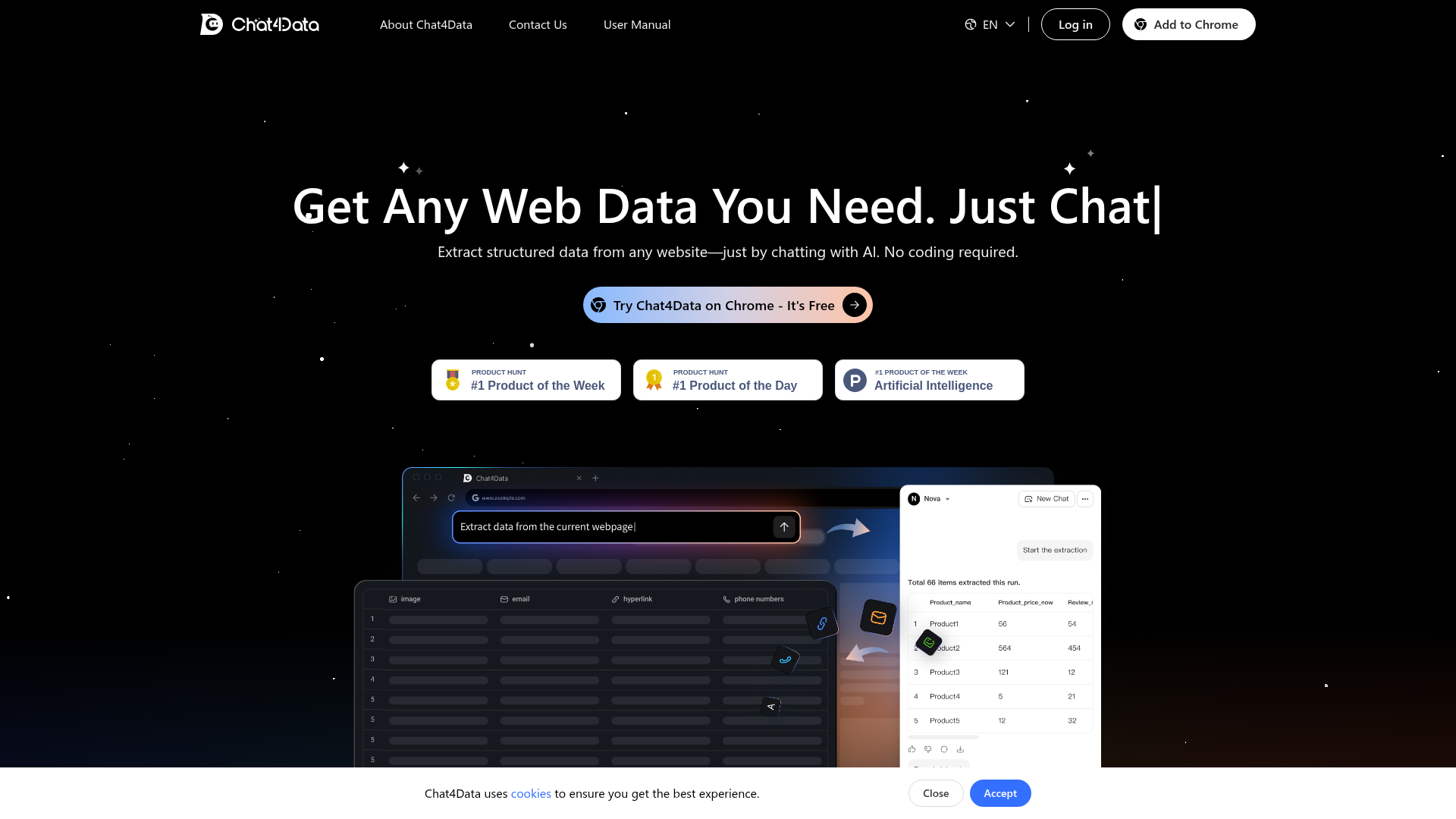 Chat4Data logo