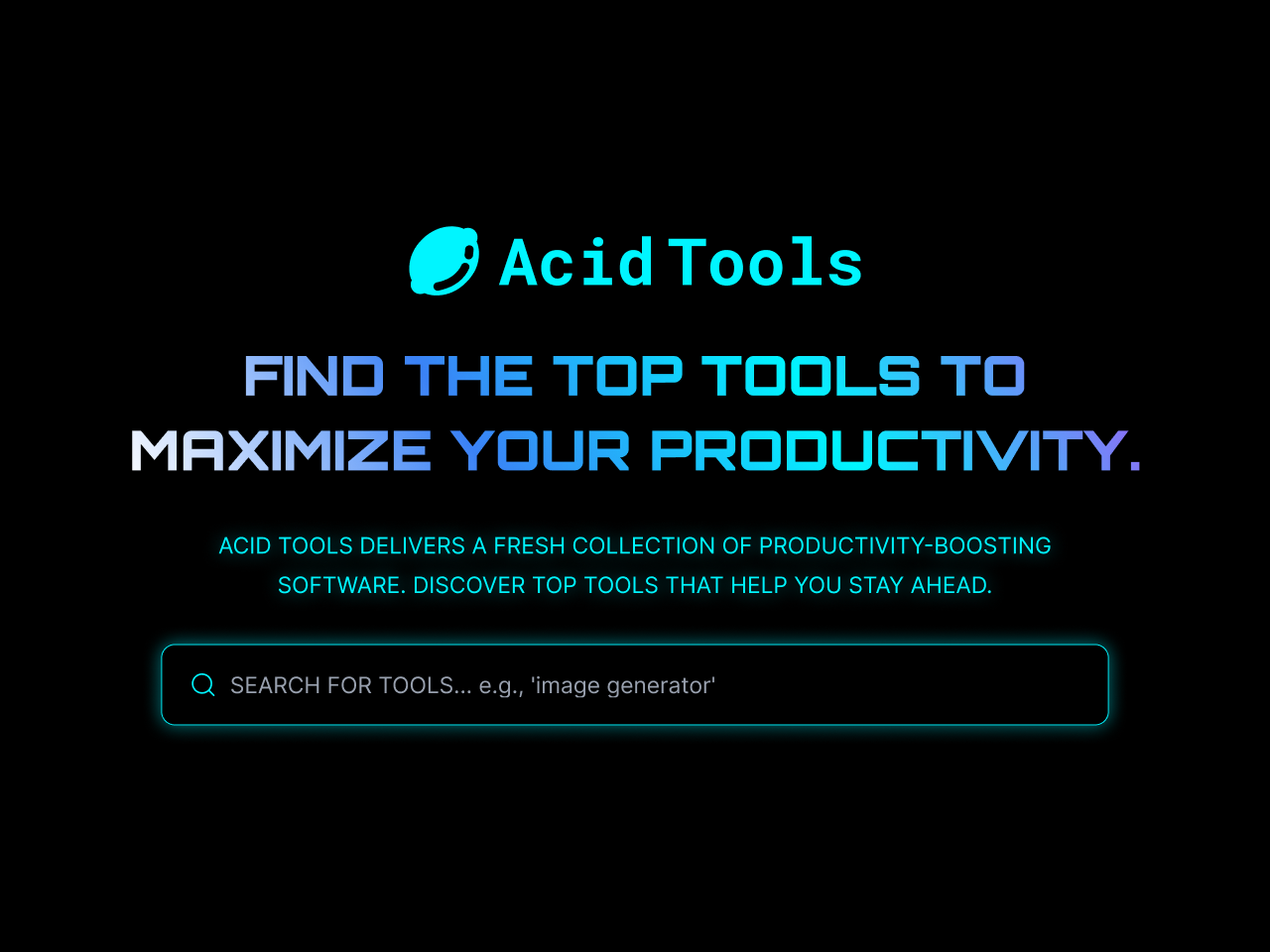 Acid Tools - Product Image